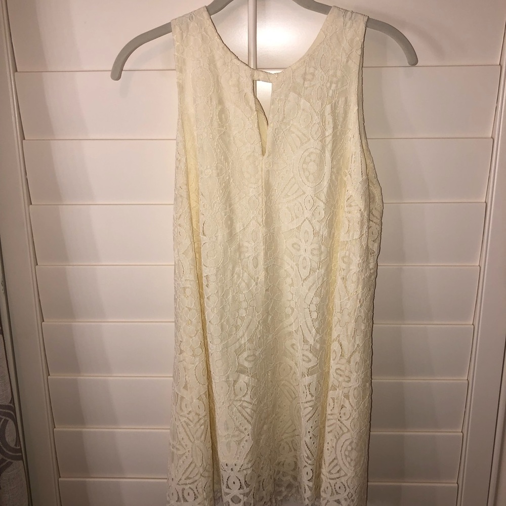 Altard State Cream Lace Dress